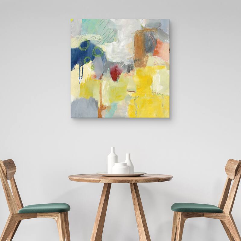 Summer Rising II Crop by Mary Urban Canvas Art Print