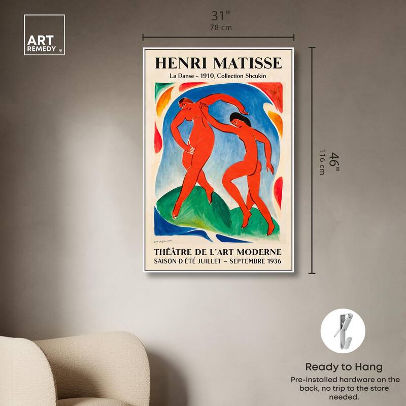 Dance by Henri Matisse Canvas by Art Remedy