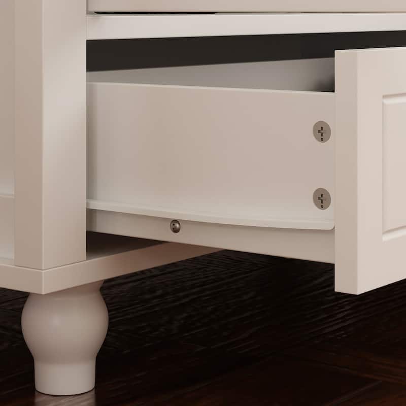 Tall Bookcase Storage Cabinet Pantry Cabinet Wooden Bookshelf Display - 36.2"X70.9"