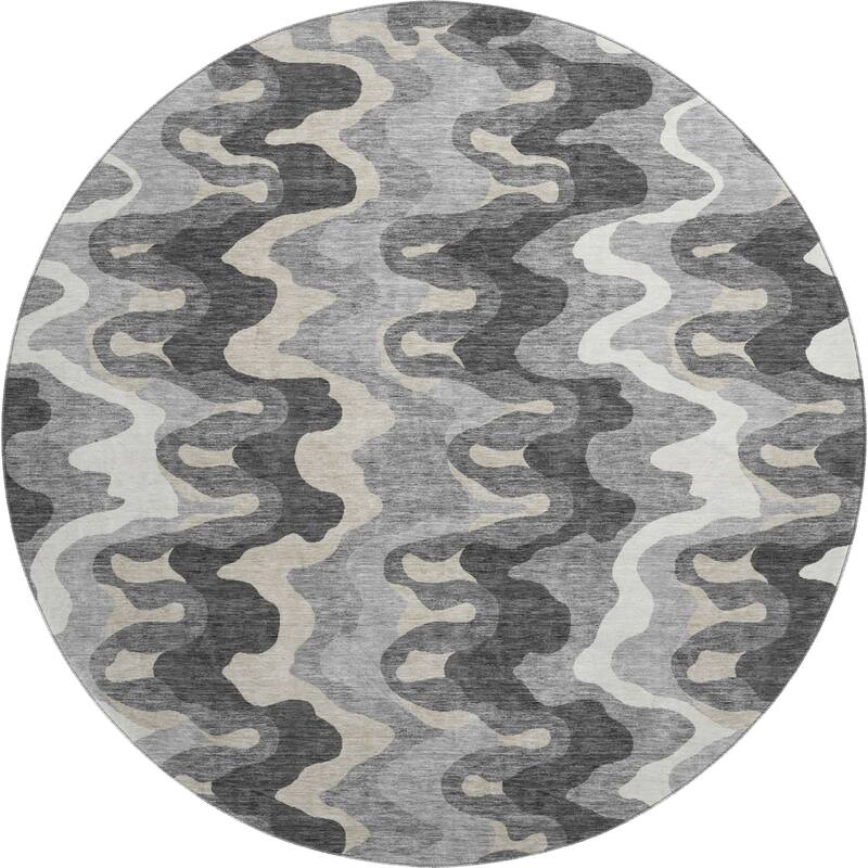 Premium Washable Super Soft Abstract Stripes Mayfield Rug