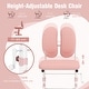 preview thumbnail 6 of 20, Costway Height-Adjustable Kids Desk Chair with Double Back Support & - See Details