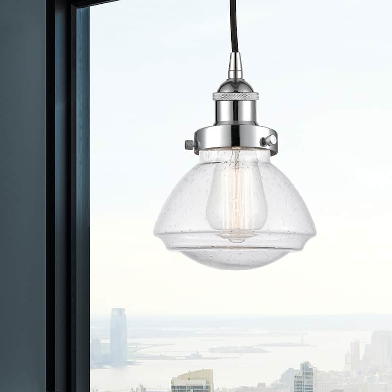 Innovations Lighting 616-1PH-9-7 Olean Pendant Olean 7" Wide Mini