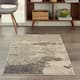 Nourison Modern Abstract Sublime Area Rug - 3' x 5' - Ivory/Grey
