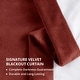 preview thumbnail 130 of 129, Exclusive Fabrics Signature Blackout Velvet Curtain (1 Panel)