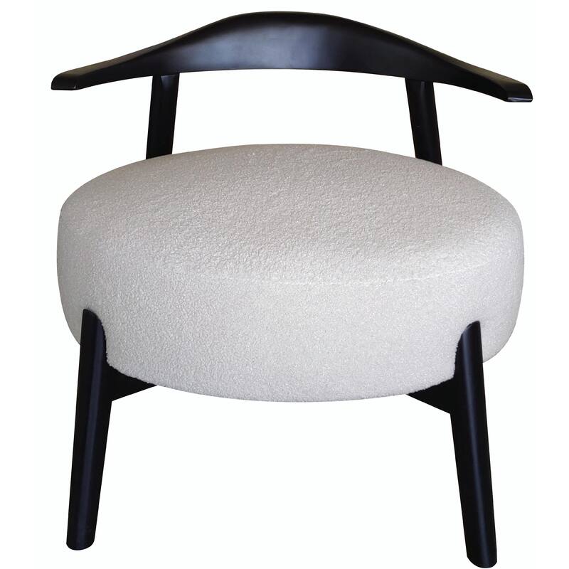 Modern Accent Chair - Natural Birch, All-Day Comfort