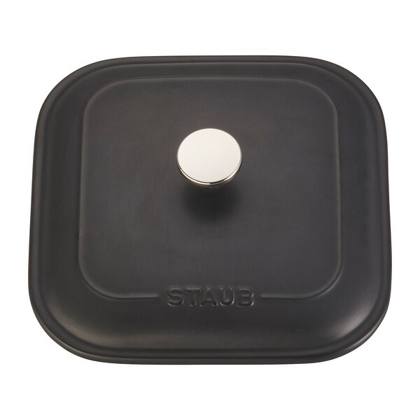 STAUB Ceramic 9-inch X 9-inch Square Covered Baking Dish - Bed