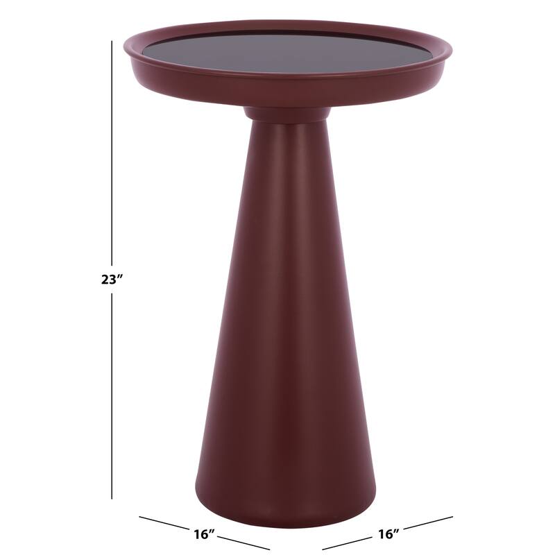 SAFAVIEH Home Hikuma Accent Table - 16"W x 16"D x 23"H