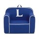 preview thumbnail 1 of 1, Delta Children Personalized Monogram Cozee Chair - Customize with Letter L