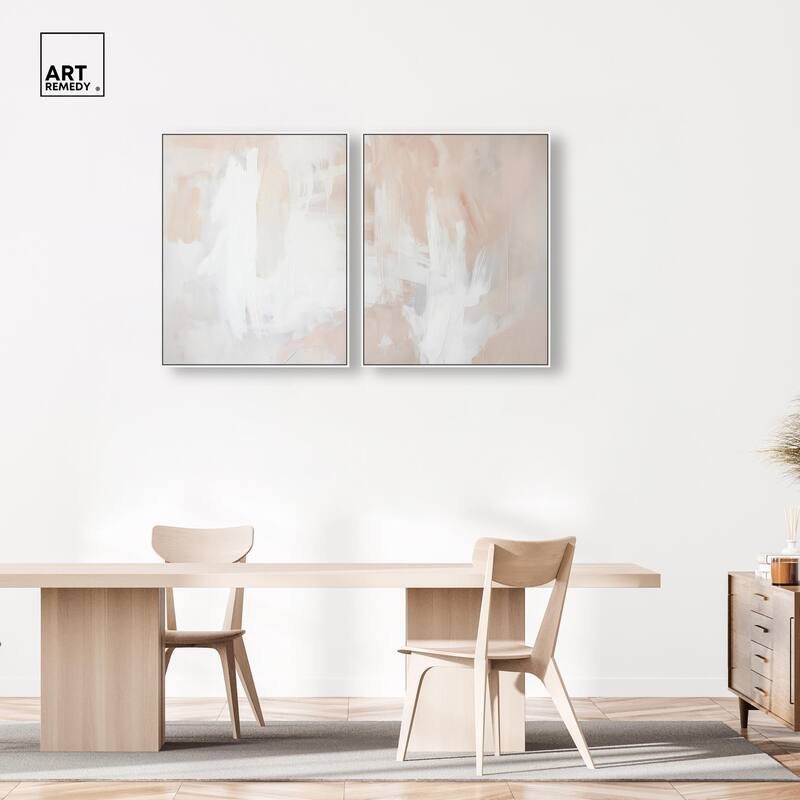 Opalescent Hues I Canvas Set of 2 by Art Remedy