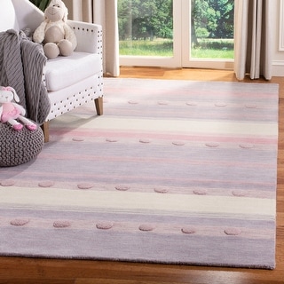 SAFAVIEH Handmade Kids Sandugash Wool Rug
