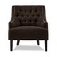 preview thumbnail 22 of 23, Lorenzi Upholstered Button-tufted Accent Chair