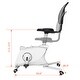 preview thumbnail 5 of 7, FLEXISPOT Adjustable Exercise Chair Home Office Chair Cycle Exercise Bike Sit2Go 2-in-1 Fitness Chair Desk Bike
