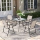 preview thumbnail 16 of 22, Pellebant 5-PC Outdoor Patio Dining Set