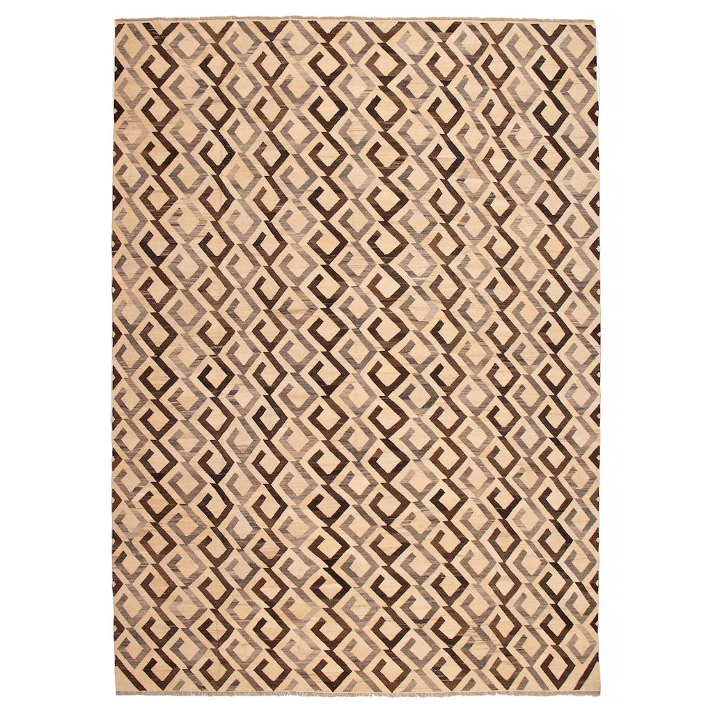 Sivas Cream Kilim 10'3" x 13'9" - 10'3 x 13'9