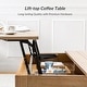 preview thumbnail 20 of 22, Gaston Traditional Rectangular Coffee Table with Storage Shelf by HULALA HOME