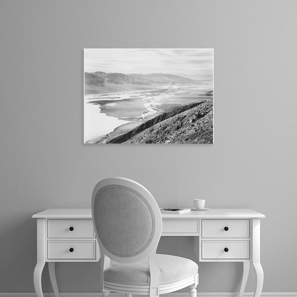 Easy Art Prints Ansel Adams's 'Death Valley National Monument' Premium Canvas Art