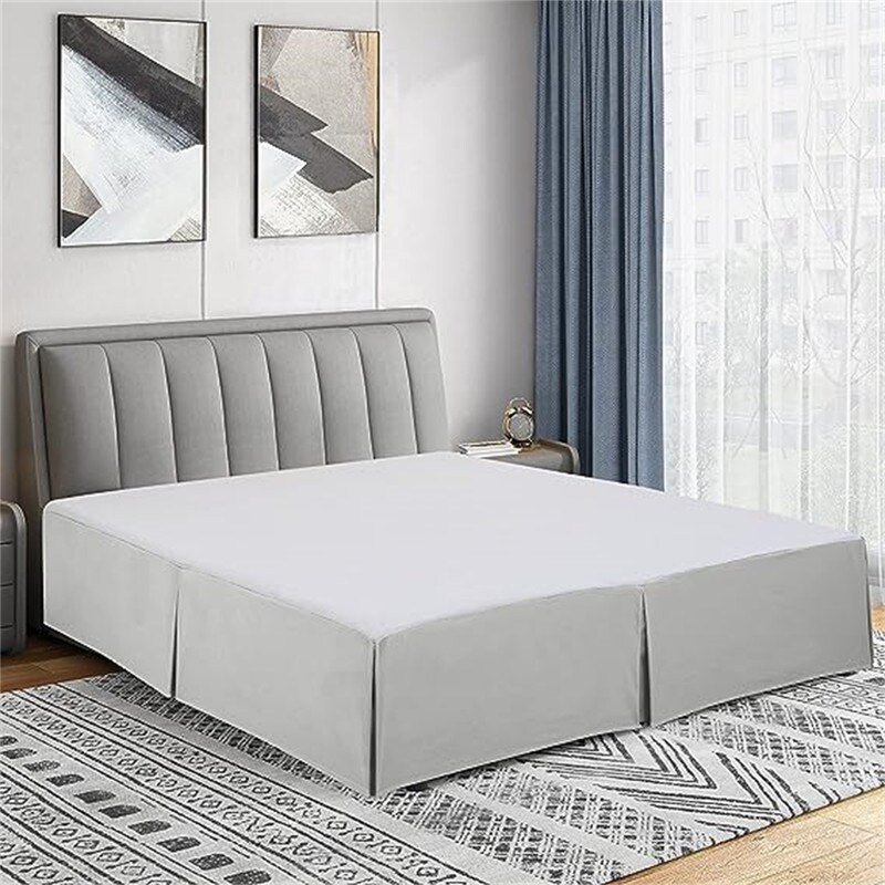 Grey Bed Skirts Bed Bath Beyond