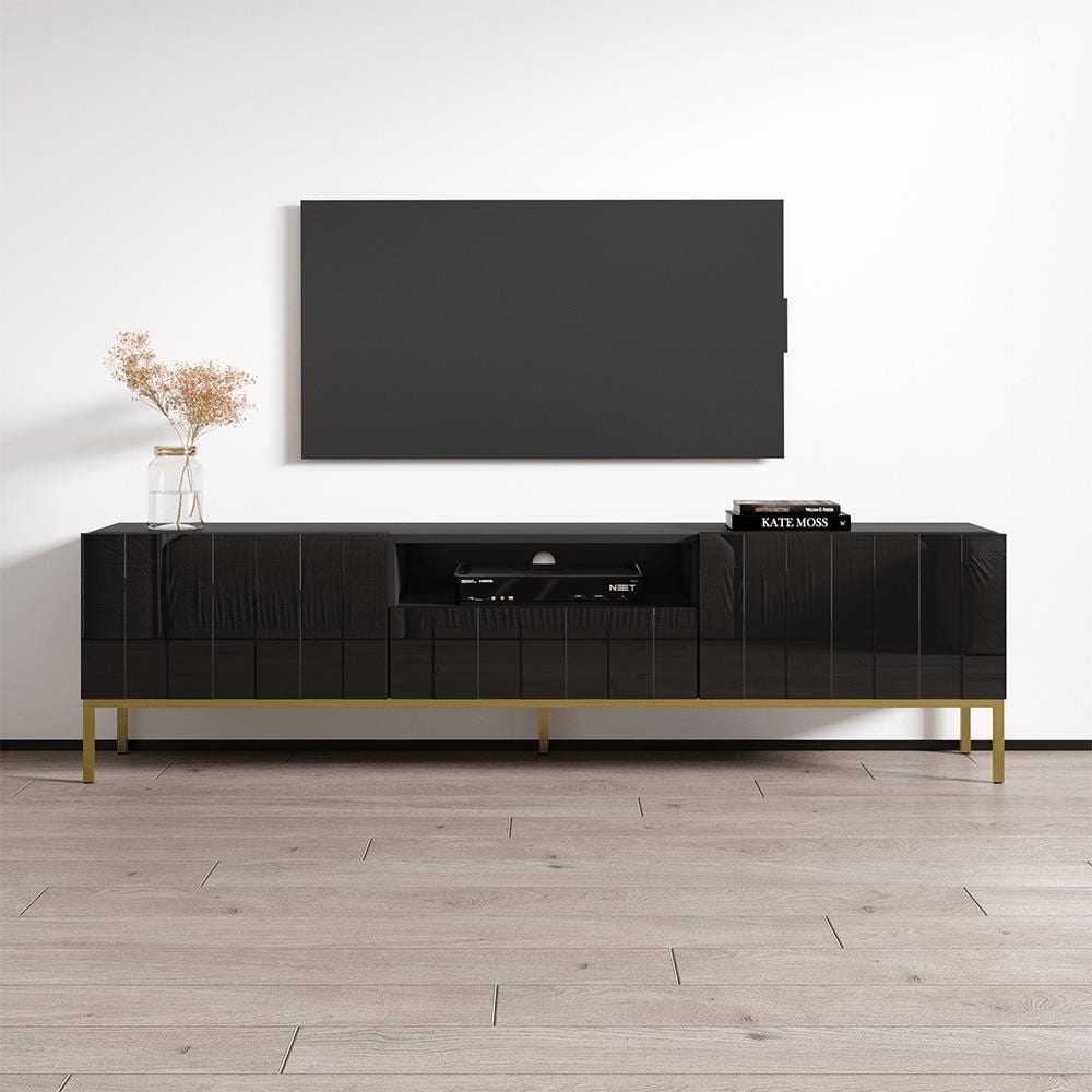 Meble Furniture Elegante 01 75" TV Stand for up to 80" TVs - 74"W x 20"H