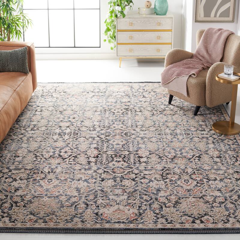 SAFAVIEH Vivaldi Arife Oriental Rug - 9' x 12' - Blue/Ivory
