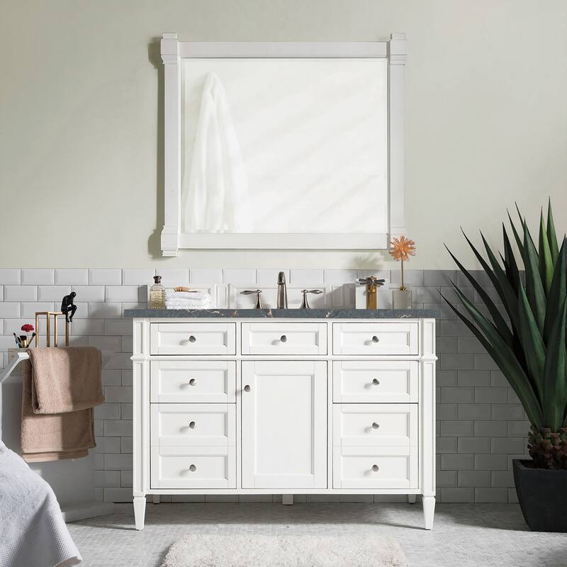 James Martin Vanities 655-V48-FPBL Brittany 48" Free Standing Single