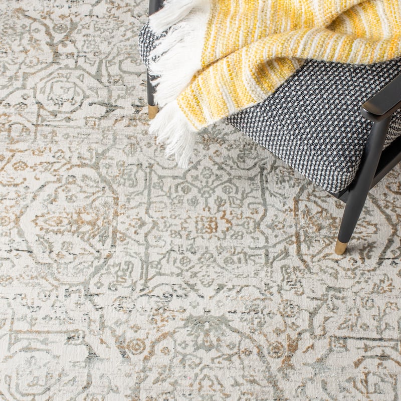 SAFAVIEH Princeton Biddie Vintage Distressed Boho Oriental Polyester Rug