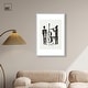 preview thumbnail 59 of 60, Bebop I Black Art Canvas Print by Art Remedy