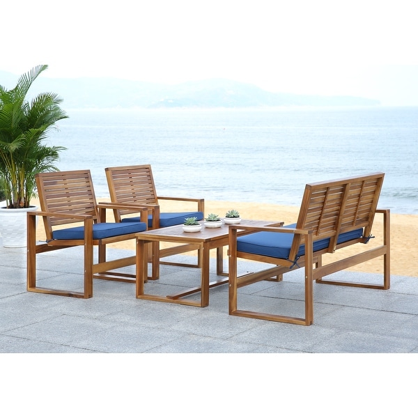 Safavieh teak deals patio set