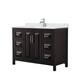 Option Dark Espresso, Chrome Trim, Giotto Quartz Top