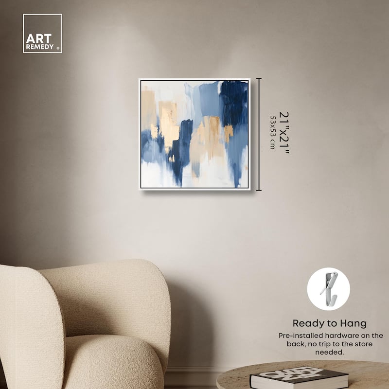Soothing Hues I Canvas by Art Remedy