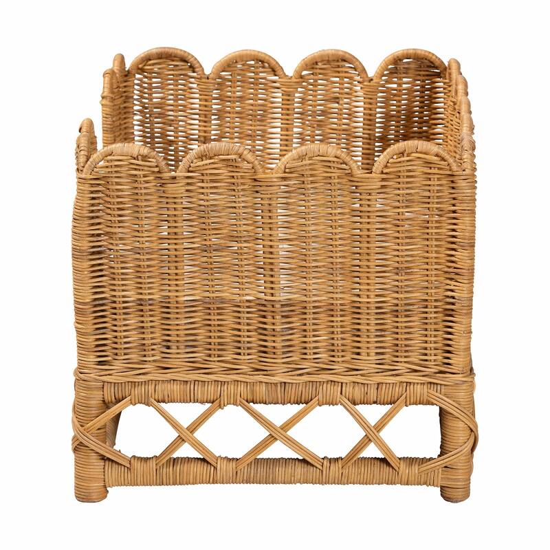 Bohemian Pet Bed, Constructed from Natural Rattan