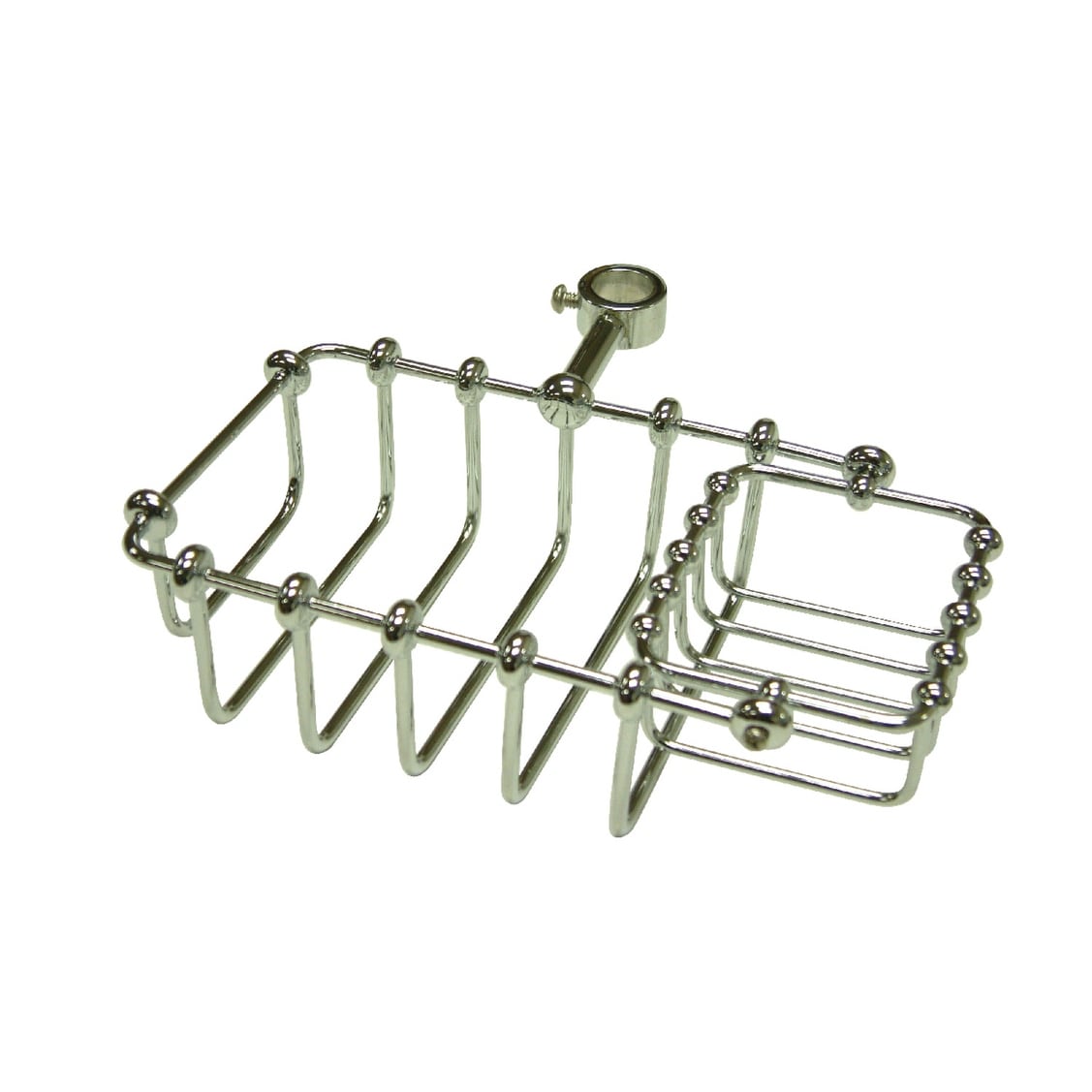 Vintage 7-Inch Riser Mount Soap and Sponge Holder