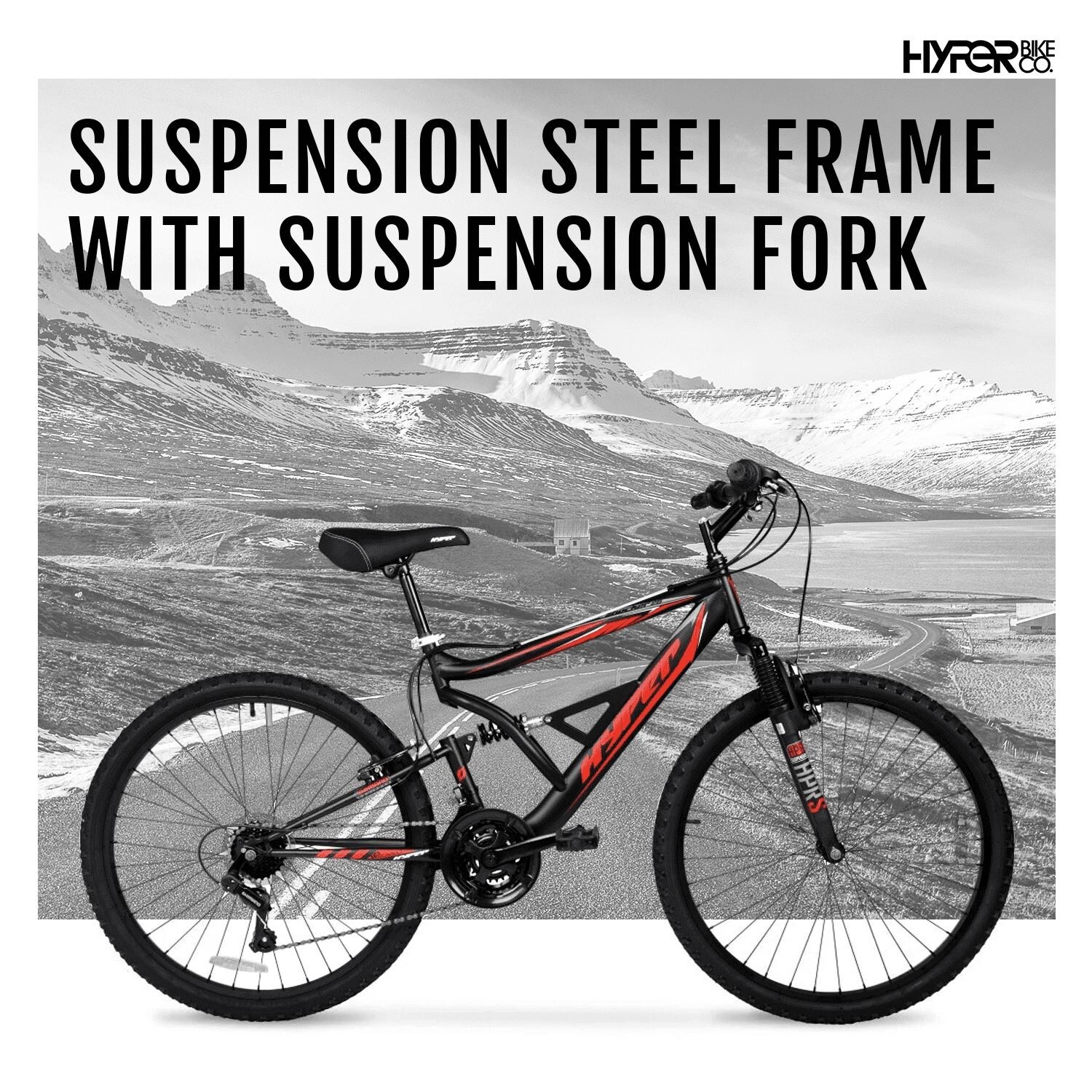Men's 26 In. Shocker Mountain Bike, Black - Bed Bath