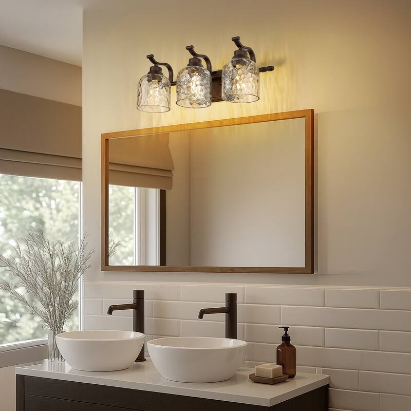 Modern 3/4-Light Bathroom Vanity Light