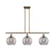 Option Brushed Brass / Light Smoke Deco Swirl