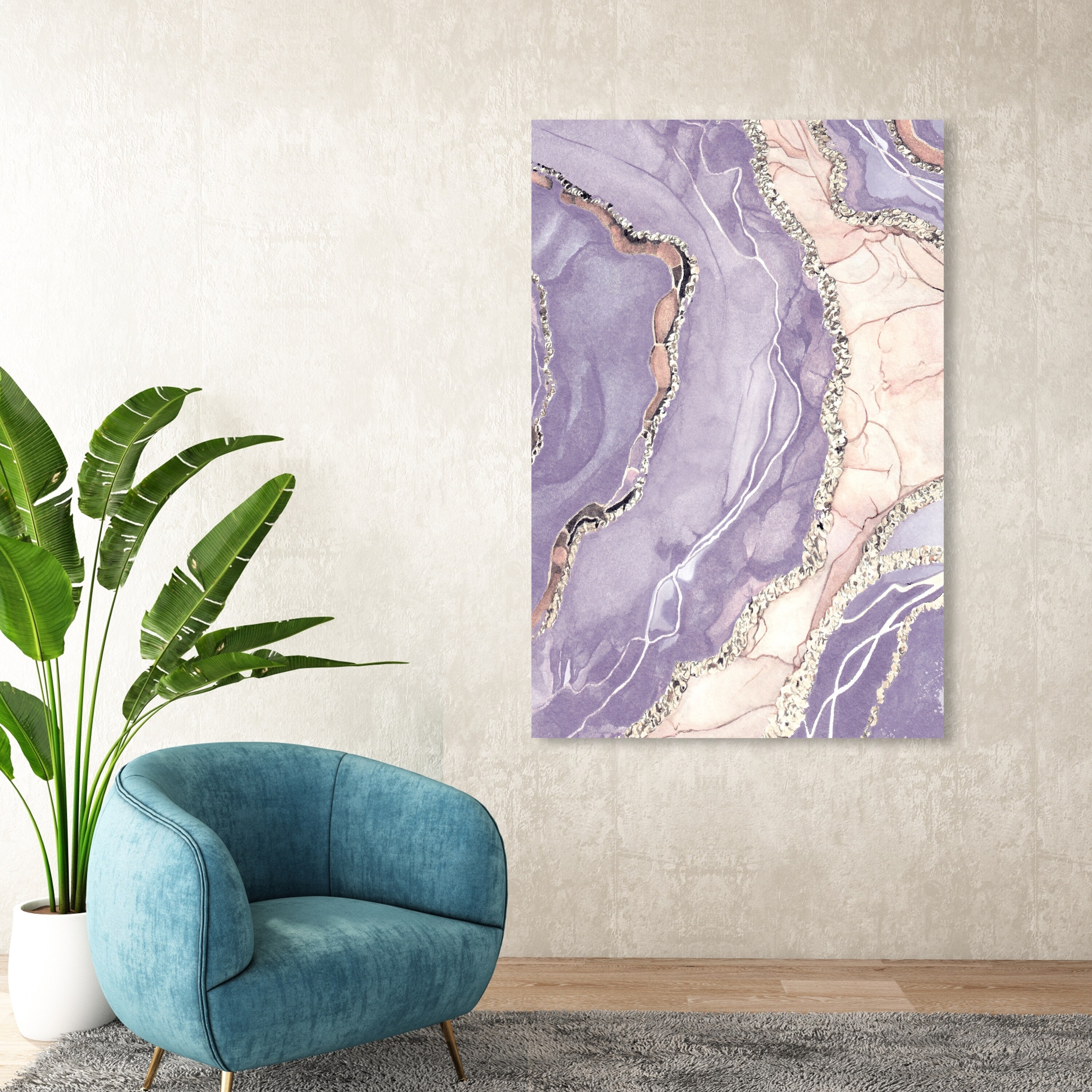 Oliver Gal 超特大 137x91cm Lavender Morning アート Oliver Gal 超特大 137x91cm Lavender Morning アート