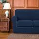 Subrtex Slipcover Stretch Sofa Cover with Separate Cushion Covers