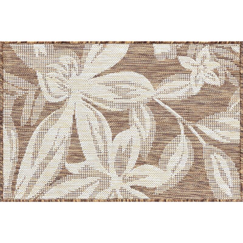 Exo Coastal Floral Indoor/Outdoor Area Rug