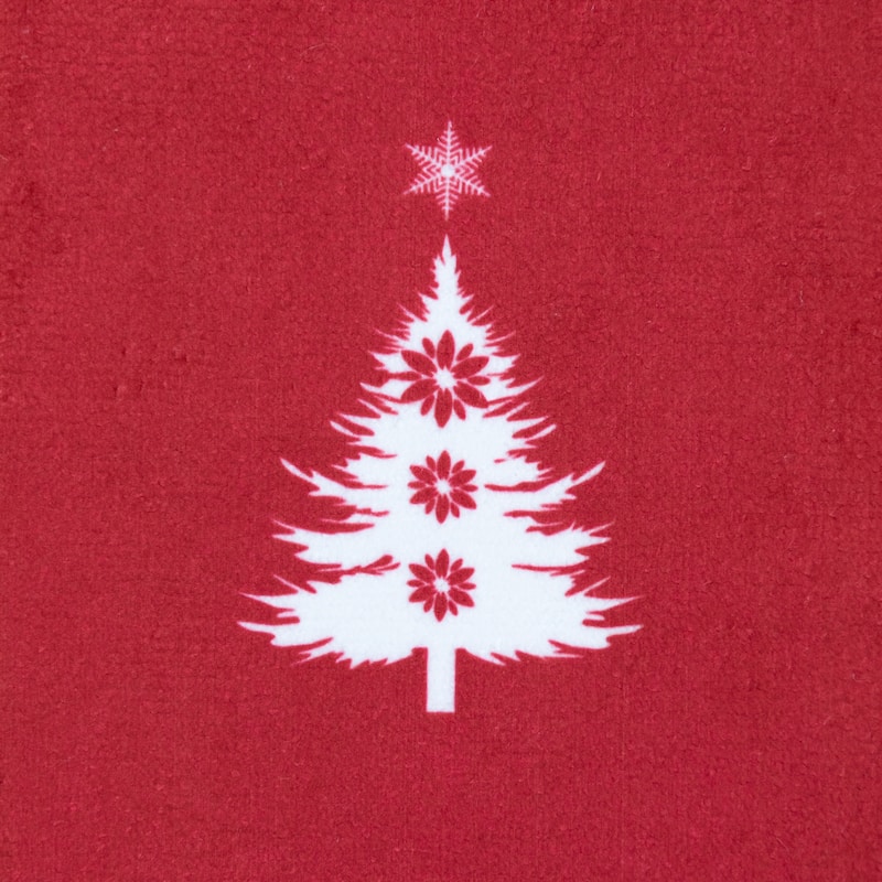 Reindeer and Snowflakes Christmas Kitchen Tea Towels- 26" - Set of 2
