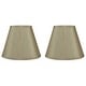 preview thumbnail 21 of 88, Hardback Faux Silk Conical Lamp Shade, 5 inch Top, 9 inch Bottom, 7 inch Slant