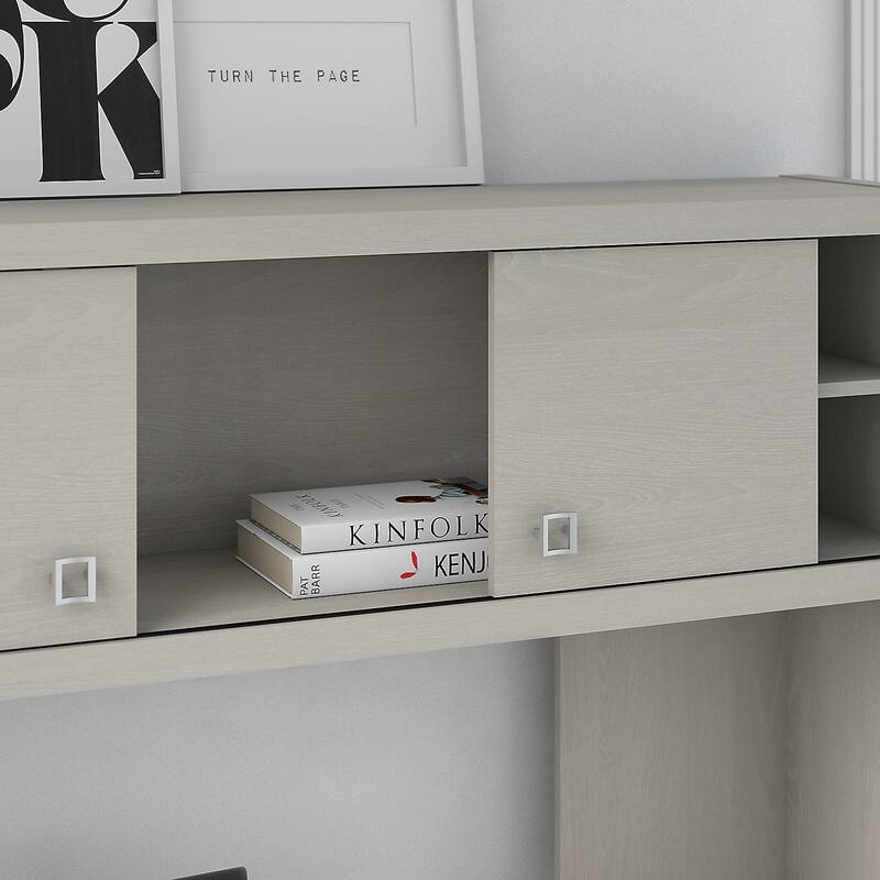 Echo L Shaped Desk with Hutch by Bush Business Furniture
