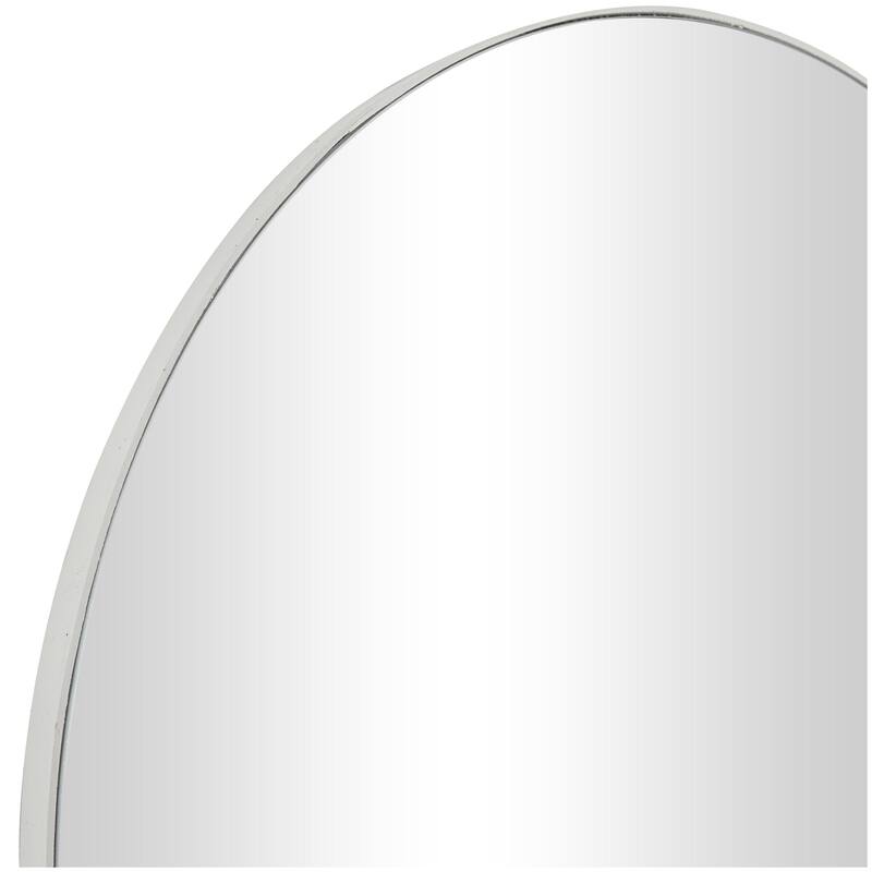 Black, White or Gold Wood Wall Mirror with Thin Frame