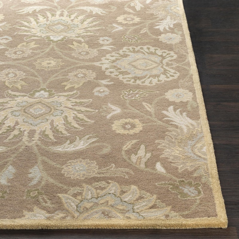 Livabliss Caesar Updated Traditional Paisley Hand Tufted Area Rug.