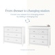 preview thumbnail 19 of 18, Child Craft Atwood 3-Drawer Dresser