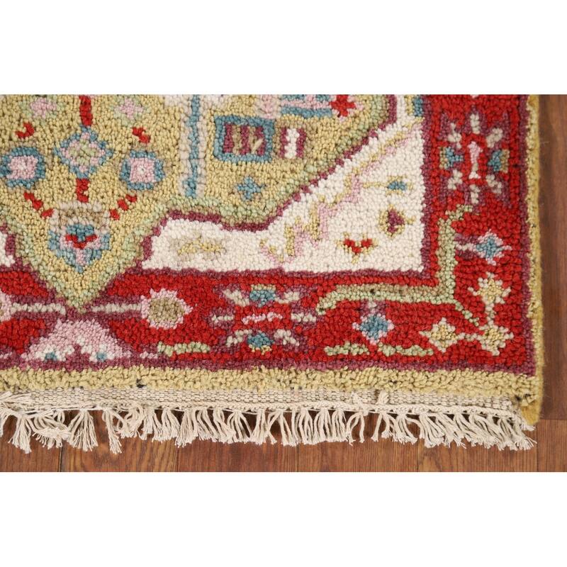 Kazak Indian Foyer Rug Hand-Knotted Wool Carpet - 2'0" x 3'0"