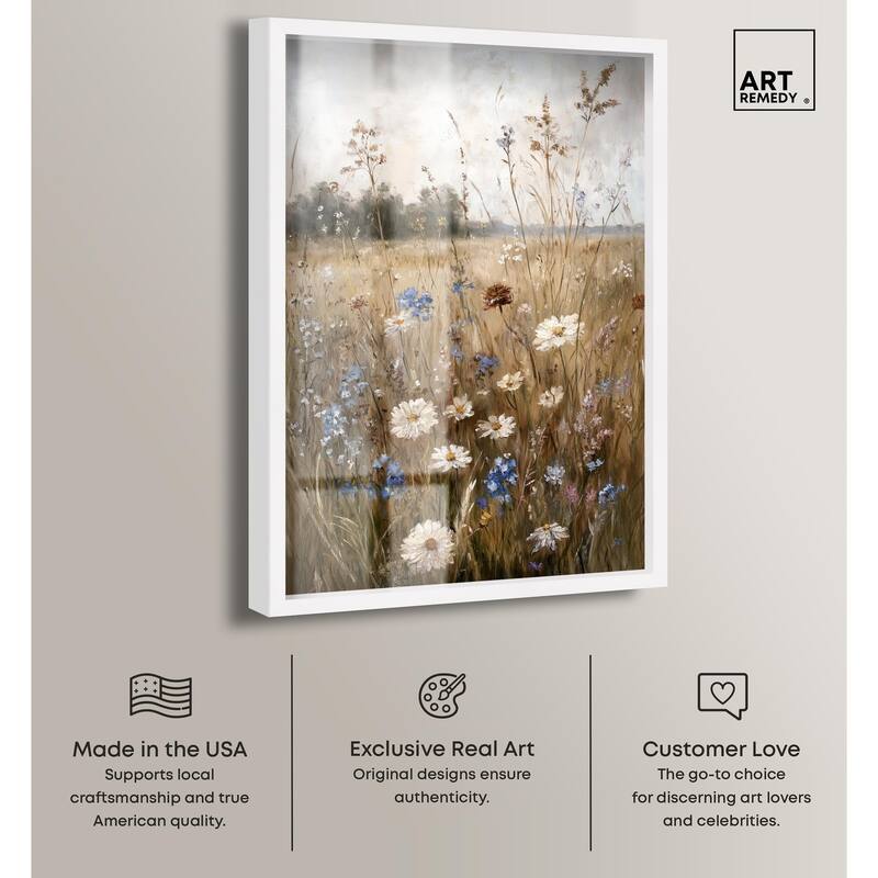 Field of Forgotten Dreams III Shadowbox by Art Remedy
