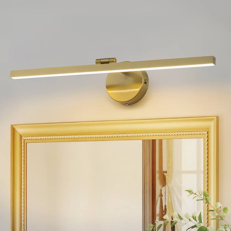 Starsky Minimalist Linear Adjustable LED Vanity Light Dimmable Metal Wall Sconce