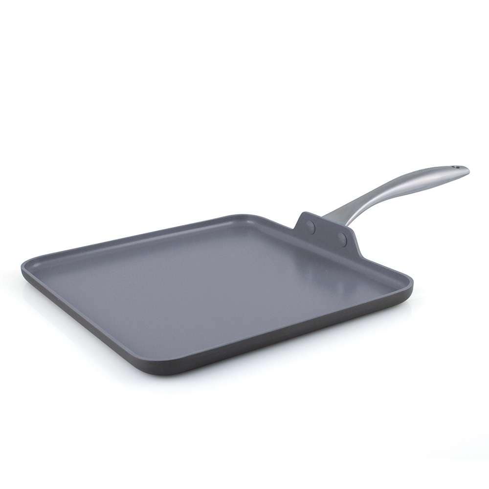 GreenPan Ceramic Non-Stick Square Griddle 11'' On Sale Bed Bath   Beyond 30756436