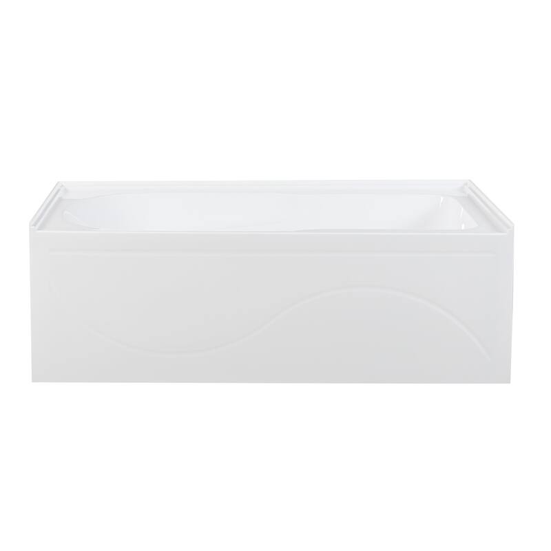 Swiss Madison Alcove Soaking Tub with Apron Skirt 60/30 Right Hand - 60x30 Right