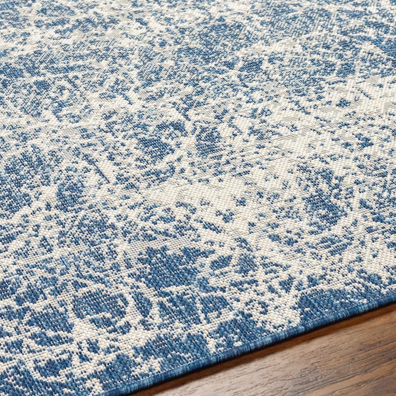 Livabliss Ravello Abstract Industrial Indoor/ Outdoor Area Rug