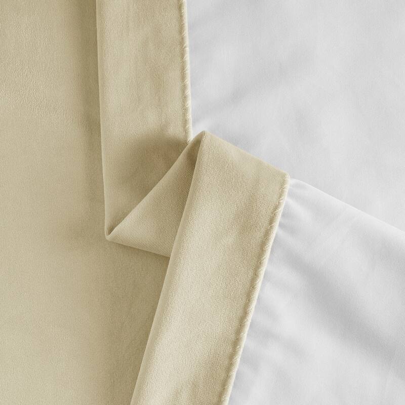 Exclusive Fabrics Plush Velvet Room Darkening Curtain (1 Panel)